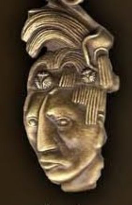 LLAVEROS Cabeza Maya